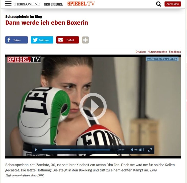 Punch Line online auf Spiegel TV/ Punch Line online on Spiegel.TV